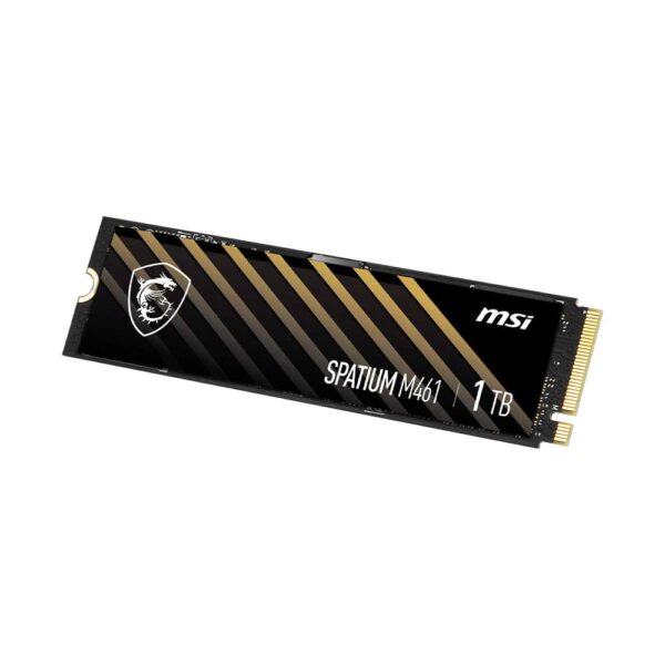 Msi Spatium M461 1Tb Pcie 4.0 Nvme M.2 Internal Ssd (SM461N1TB)
