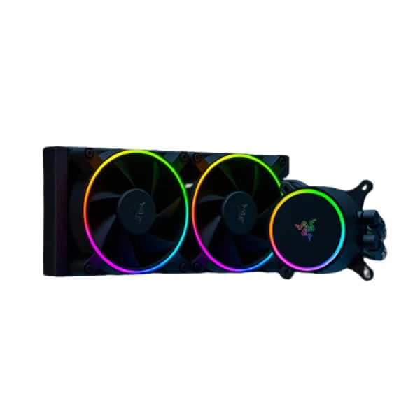 Razer Hanbo Chroma Rgb 240mm Cpu Liquid Cooler (Black) (RC21-01770100-R3M1)