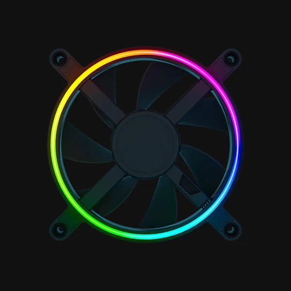 Razer Kunai Chroma Rgb 120mm Cabinet Fan (Triple Pack) (RC21-01810100-R3M1)