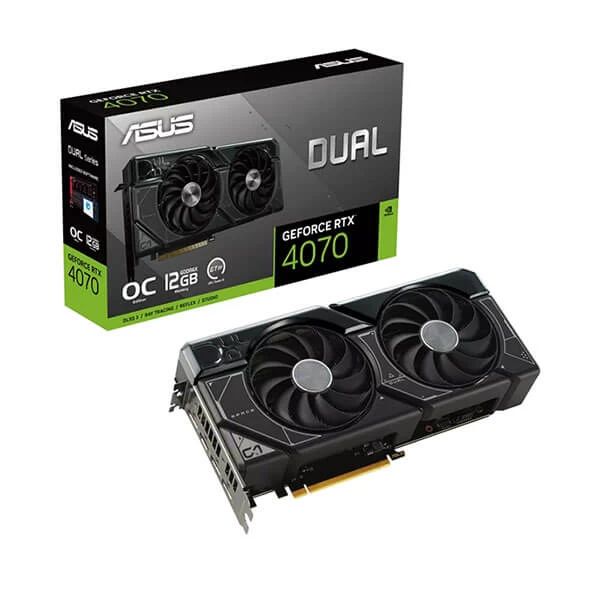 Asus Dual Rtx 4070 Oc Edition 12Gb Graphics Card (DUAL-RTX4070-O12G)