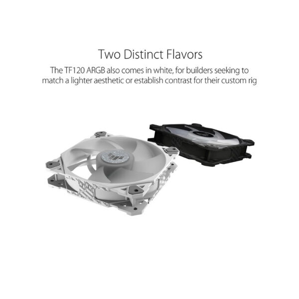 Asus Tuf Gaming TF120 Argb 3 In 1 Cabinet Fan White (90DA0033-B00030)