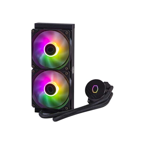Cooler Master MasterLiquid 240L Core Argb 240mm Cpu Liquid Cooler (Black) (MLW-D24M-A18PZ-R1)