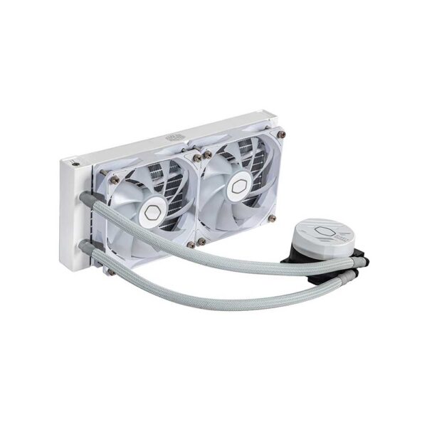 Cooler Master MasterLiquid 240L Core Argb 240mm Cpu Liquid Cooler (White) (MLW-D24M-A18PZ-RW)