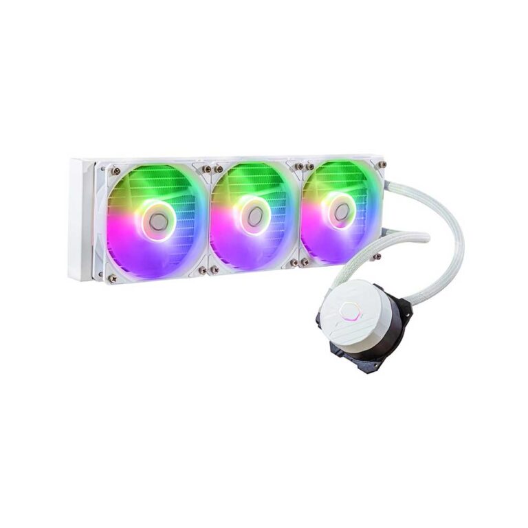 Cooler Master MasterLiquid 360L Core Argb 360mm Cpu Liquid Cooler (White) (MLW-D36M-A18PZ-RW)