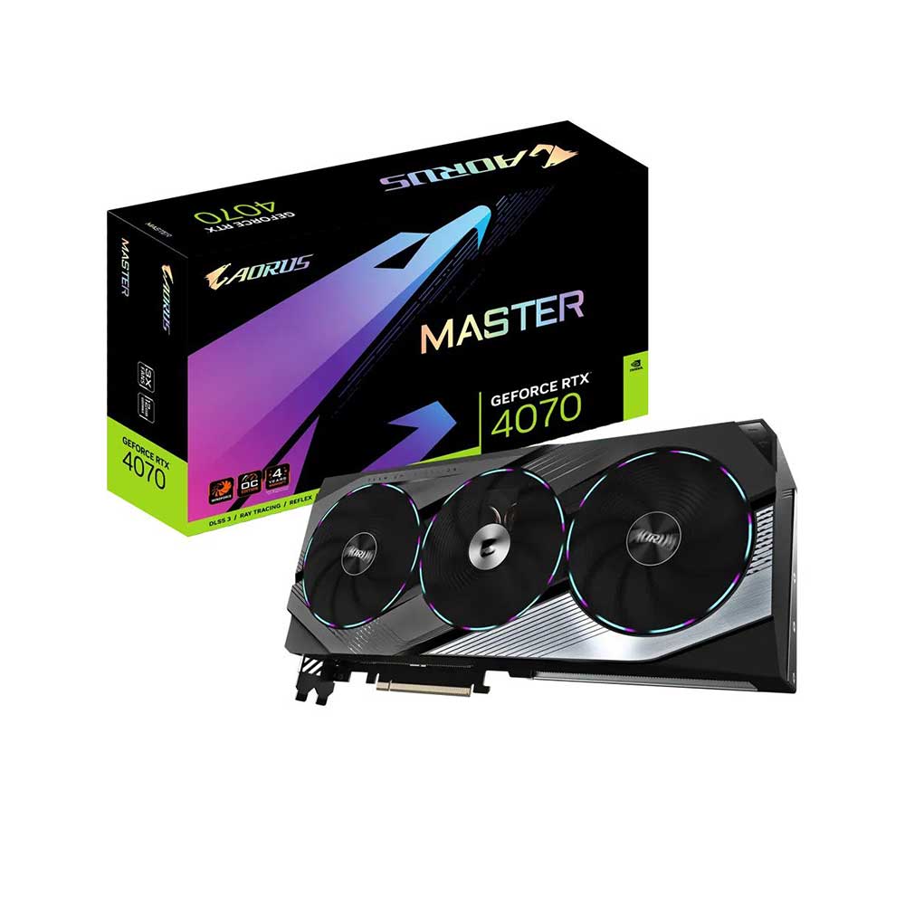 Gigabyte Aorus Rtx 4070 Master 12Gb Graphics Card (GV-N4070AORUS M-12GD)