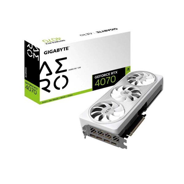 Gigabyte Rtx 4070 Aero Oc 12Gb Graphics Card (GV-N4070AERO OC-12GD)