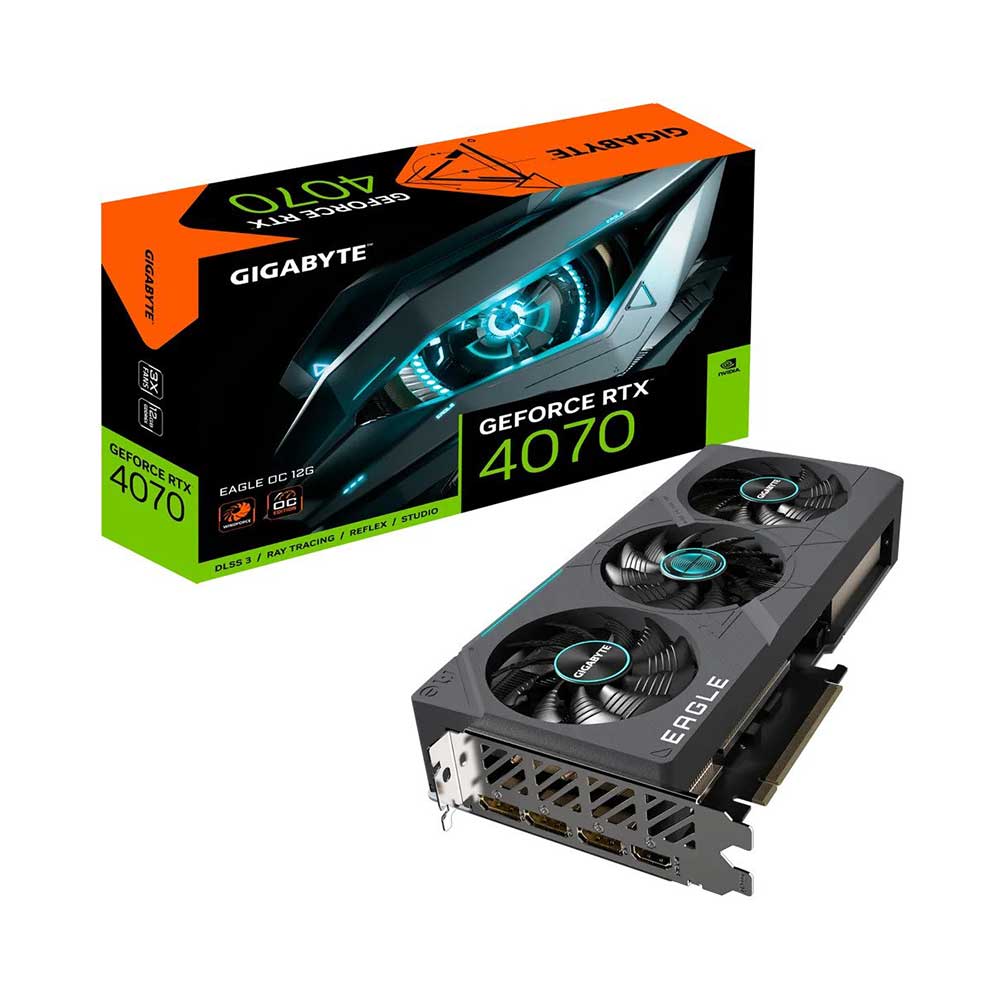 Gigabyte Rtx 4070 Eagle Oc 12Gb Graphics Card (GV-N4070EAGLE OC-12GD)