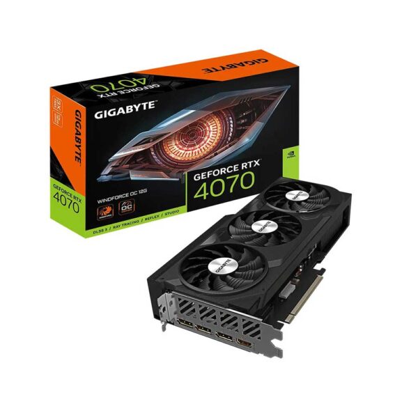 Gigabyte Rtx 4070 Windforce Oc 12Gb Graphics Card (GV-N4070WF3OC-12GD)