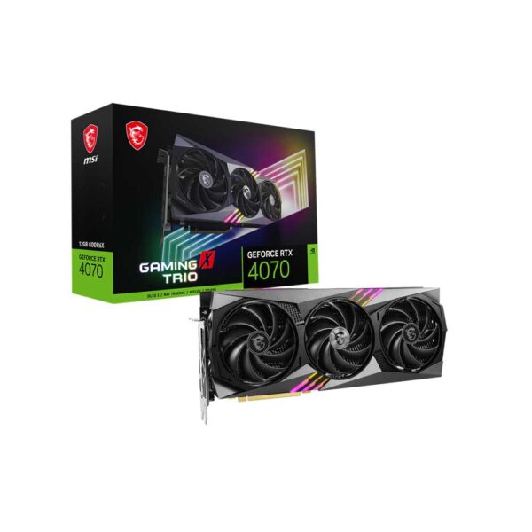 Msi GeForce Rtx 4070 Gaming X Trio 12Gb Graphics Card