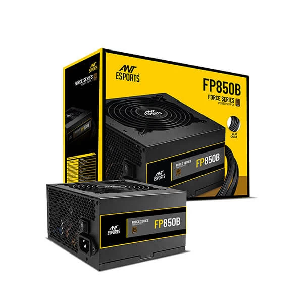 Ant Esports FP850B 850 Watt 80 Plus Bronze Power Supply (FP850B)