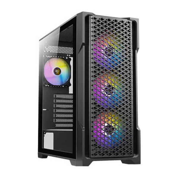 Antec AX90 Argb Atx Mid Tower Cabinet (Black) (AX90-BLACK)