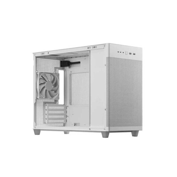 Asus Prime AP201 Micro Atx Mini Tower Cabinet (White) (PRIME-AP201-WHITE)