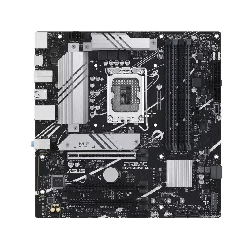 Asus Prime B760M-A Lga1700 Micro Atx Motherboard (PRIME B760M-A)