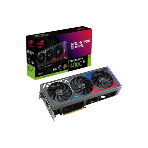 Asus Rog Strix GeForce Rtx 4060 Ti 8Gb Gddr6 Graphics Card