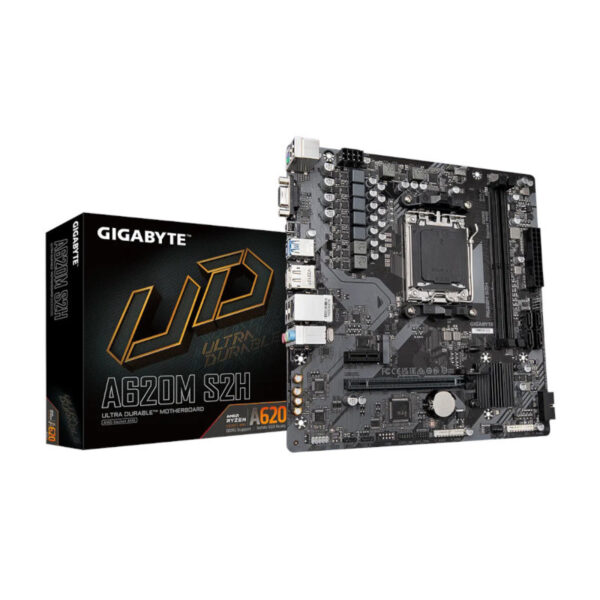 Gigabyte A620M S2H Am5 Micro Atx Motherboard (A620M-S2H)