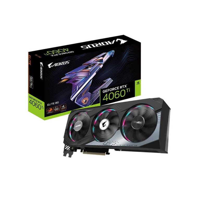 Gigabyte Aorus Rtx 4060 Ti Elite 8Gb Graphics Card (GV-N406TAORUS E-8GD)