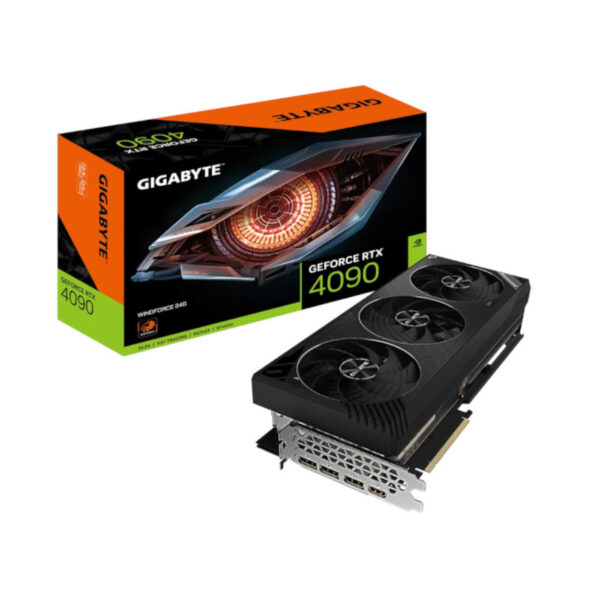 GIGABYTE GEFORCE RTX 4090 WINDFORCE 24GB GDDR6X Graphics Card (GV-N4090WF3-24GD)