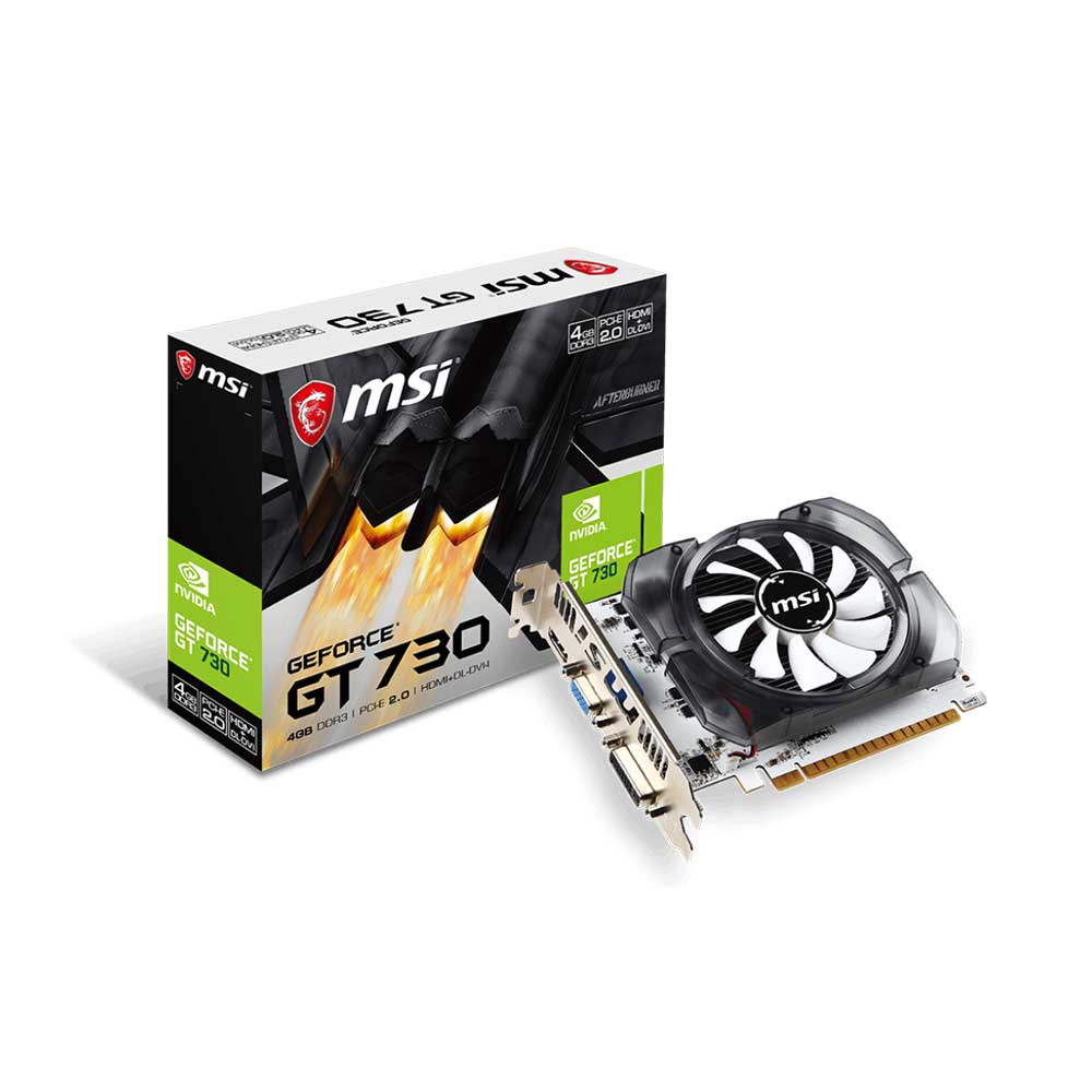 Msi GeForce GT730 4Gb Ddr3 Graphics Card (N730-4GD3V2)