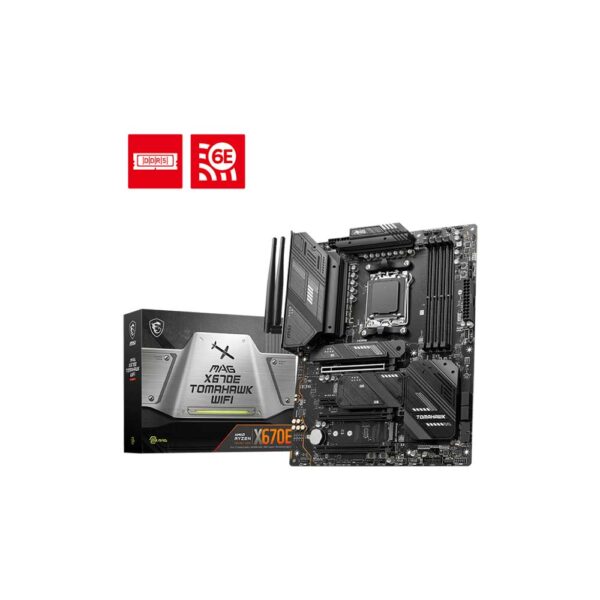 Msi Mag X670E Tomahawk Wifi Am5 Atx Motherboard (MAG-X670E-TOMAHAWK-WIFI)