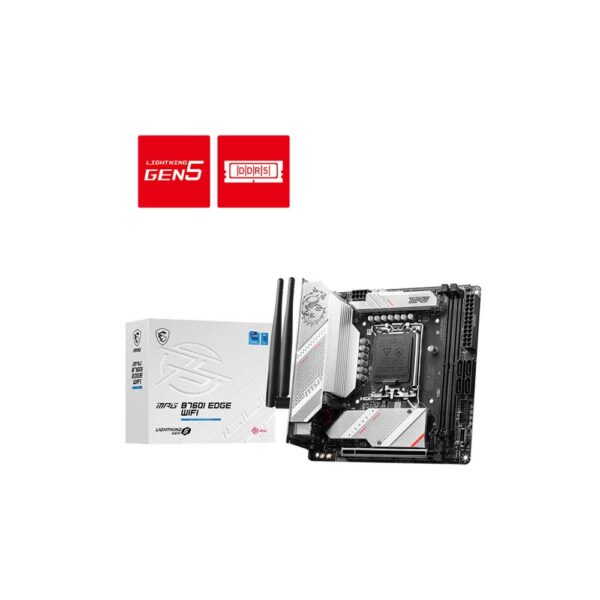 Msi Mpg B760I Edge Wifi Lga1700 Mini-Itx Motherboard (MPG-B760I-EDGE-WIFI)