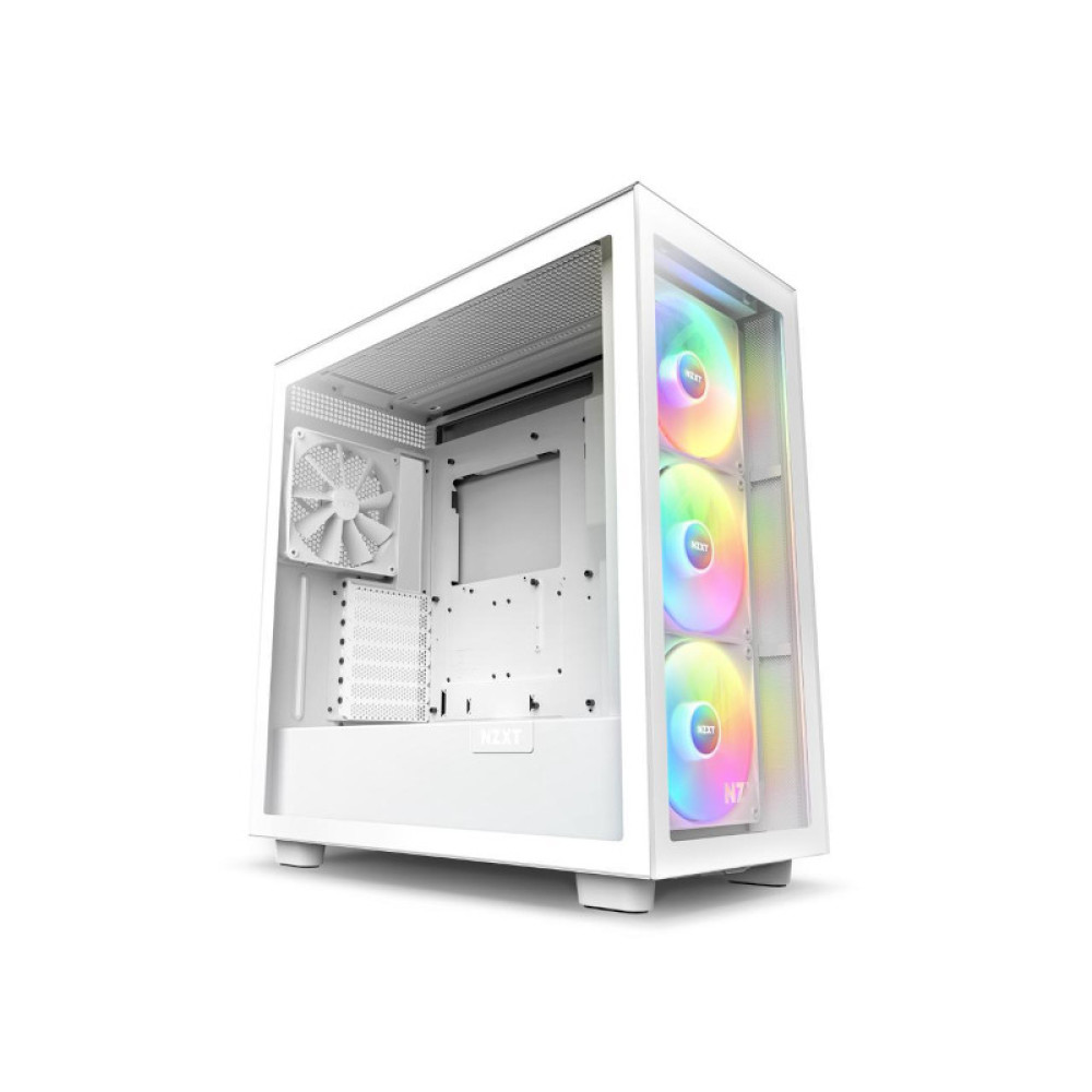 Nzxt H7 Elite Atx Mid Tower Cabinet (White) (CM-H71EW-02)