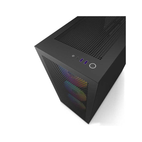 Nzxt H7 Flow Rgb Atx Mid Tower Cabinet (Matte Black) (CM-H71FB-R1)