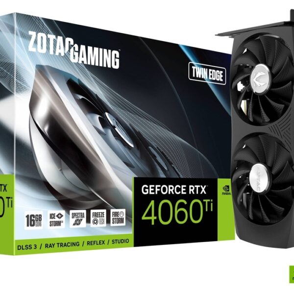 Zotac GeForce Rtx 4060 Ti 16Gb Twin Edge Graphics Card (ZT-D40620E-10M)