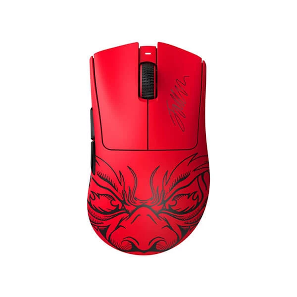 Razer DeathAdder V3 Pro Faker Edition Wireless Gaming Mouse (Red) (RZ01-04630400-R3M1)