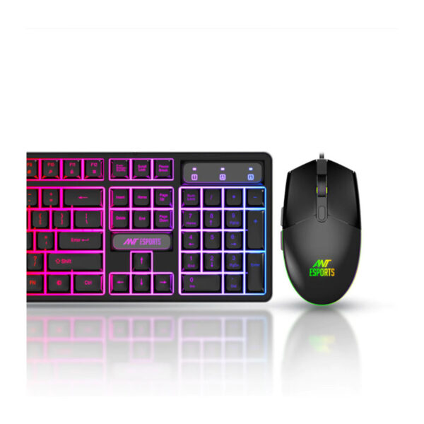 Ant Esports KM1650 Pro Backlit Gaming Keyboard & Mouse Combo