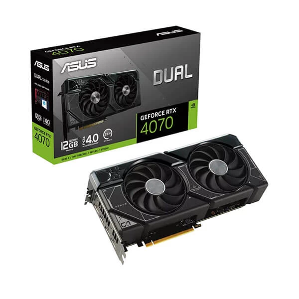 Asus Dual Rtx 4070 12Gb Gddr6X Graphics Card (DUAL-RTX4070-12G)