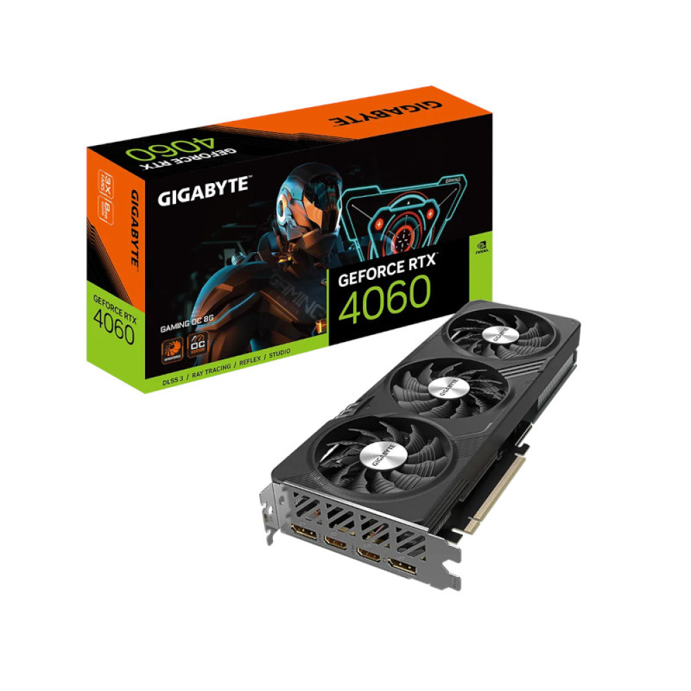 Gigabyte Rtx 4060 Gaming Oc 8Gb Gddr6 Graphics Card (GV-N4060GAMING-OC-8GD)