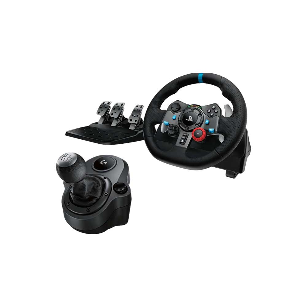 Logitech G29 Driving Force Racing Wheel and G Driving Force Shifter Joystick Combo