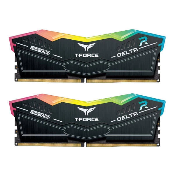 TeamGroup-T-Force-Delta-RGB-32Gb-16GBx2-Ddr5-5200MHz-Desktop-Ram-Black-1