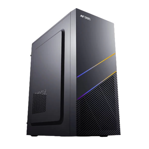 Ant Esports Si24 Atx Mid Tower Cabinet (Black) (SI24-BLACK)