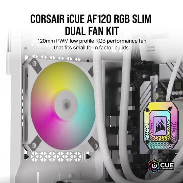 Corsair Icue Af120 Rgb Slim 120mm Cabinet Fan-1