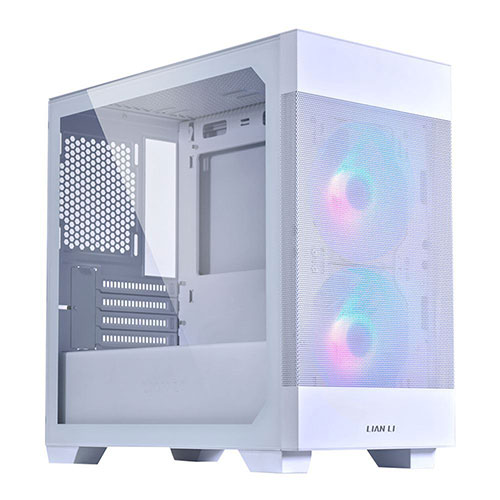 Lian Li Lancool 205M Mesh Argb Matx Mini Tower Cabinet White