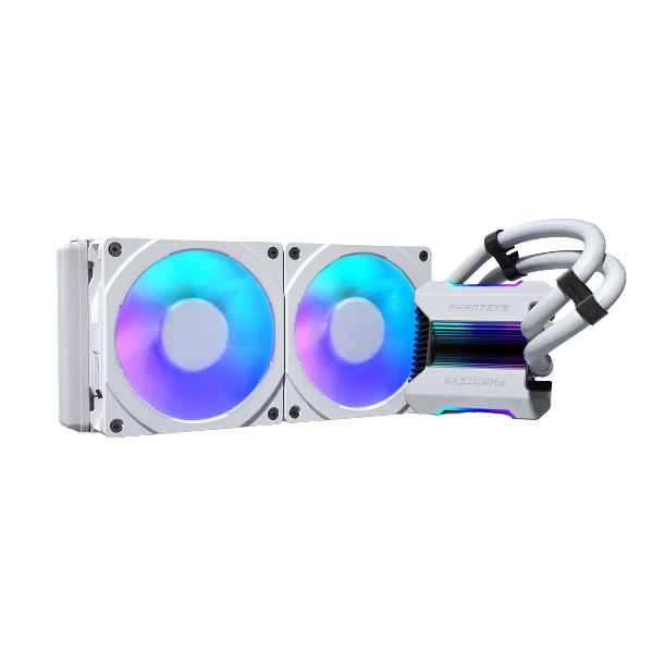 Phanteks Glacier 240MP Halos DRGB CPU Liquid Cooler White
