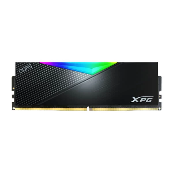 Adata Xpg Lancer 16Gb Rgb Series (16Gbx1) Ddr5 6000Mhz Desktop Ram (Black) (AX5U6000C3016G-CLARBK)