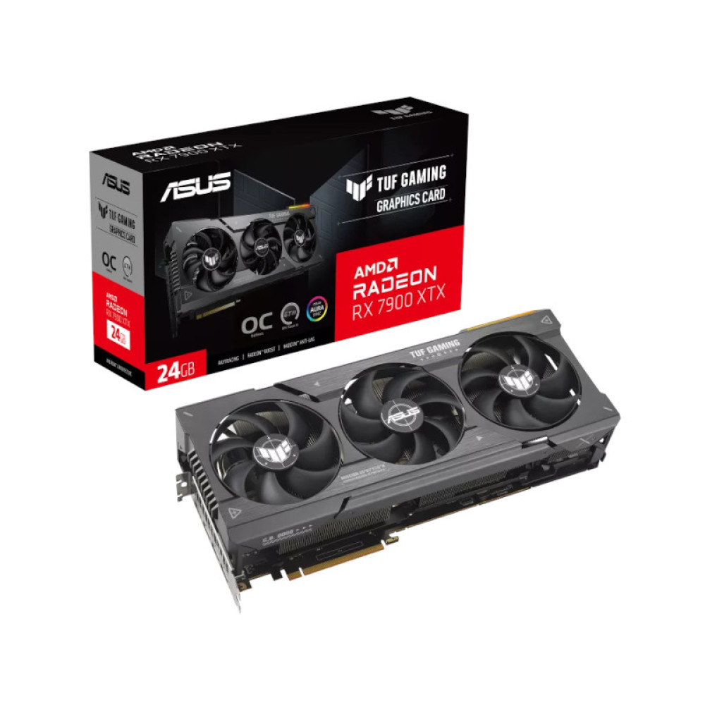 Asus Tuf Gaming Radeon RX 7900 Xtx Oc Edition 24Gb Gddr6 Graphics Card (TUF-RX7900XTX-O24G-GAMING)