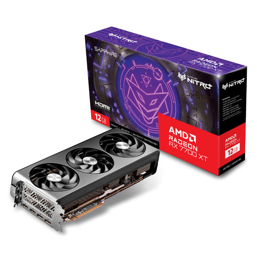 Sapphire Nitro+ Amd Radeon Rx 7700 Xt Oc 12Gb Graphics Card (11335-02-20G)