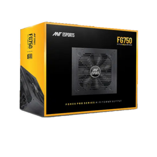 ANT ESPORTS FG750 80 PLUS GOLD POWER SUPPLY