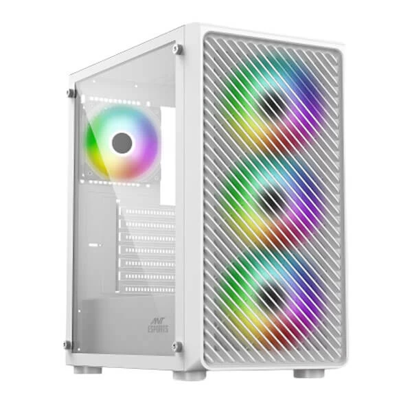 Ant Esports 211 Air Argb Atx Mid Tower Cabinet (White) (211-AIR-ARGB-WHITE)