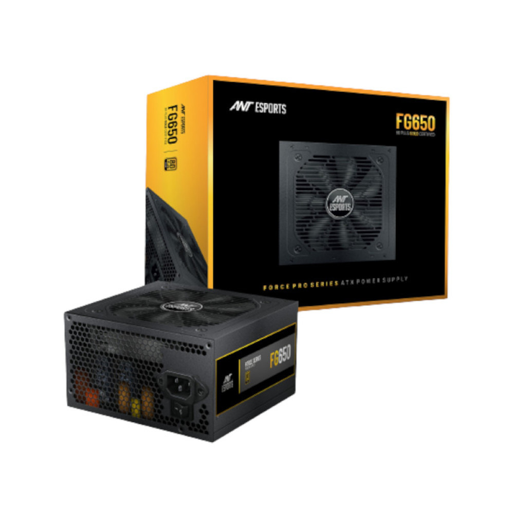 Ant Esports FG650 80 Plus Gold Power Supply (FG650)