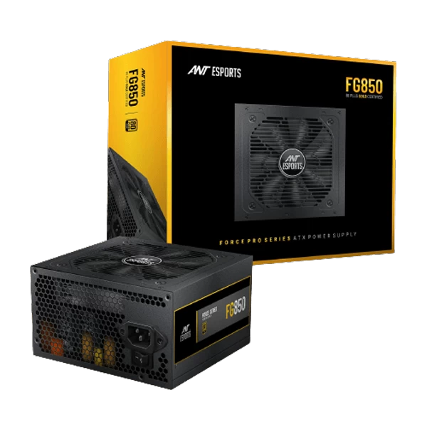 Ant Esports FG850 850 Watt 80 Plus Gold Power Supply (FG850)