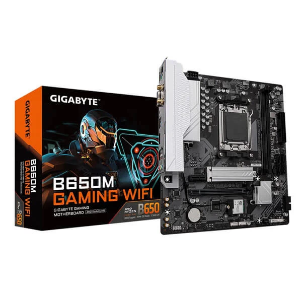 Gigabyte B650M Gaming Wifi Am5 Micro Atx Motherboard (B650M-GAMING-WIFI)