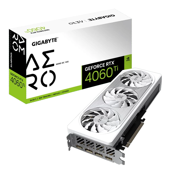 Gigabyte Rtx 4060 Ti Aero Oc 16Gb Graphics Card (GV-N406TAERO-OC-16GD)