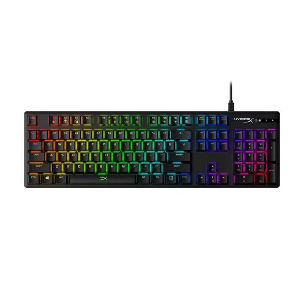 HyperX Alloy Origins Mechanical Gaming Keyboard – Blue Clicky Switches (4P5P0AA-ABA)
