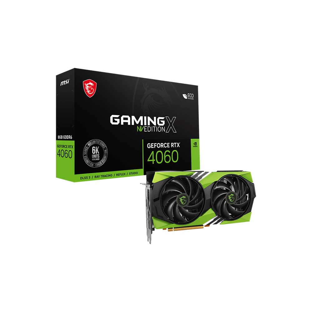 Msi Rtx 4060 Gaming X Nv Edition 8Gb Graphics Card