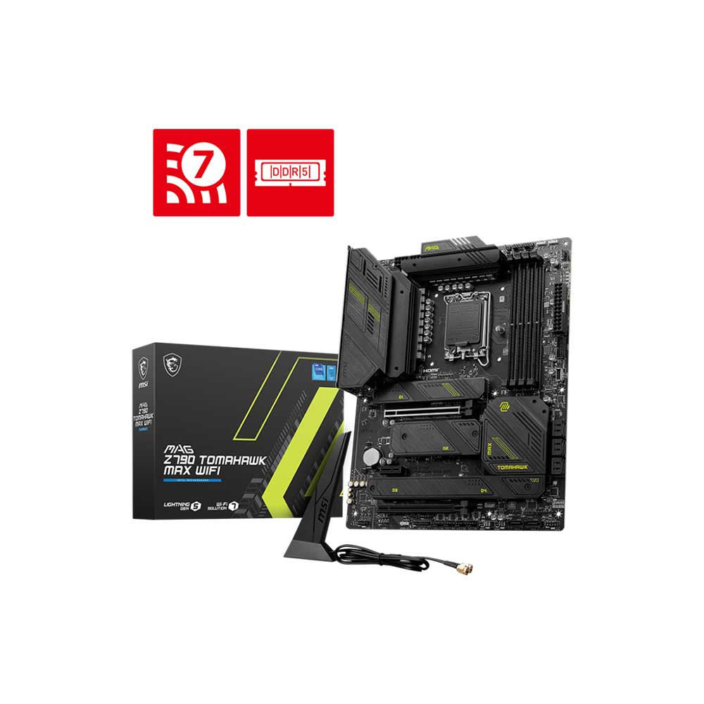 Msi Mag Z790 Tomahawk Max Wifi Lga1700 Atx Motherboard (MAG-Z790-TOMAHAWK-MAX-WIFI)