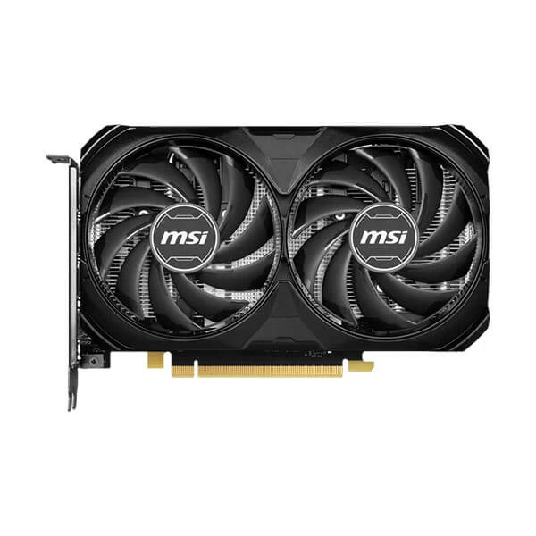 MSI GeForce RTX 4060 Ti Ventus 2X Black 16G OC Graphics Card - RTX 4060 Ti  GPU, 16GB GDDR6 (18Gbps/128-bit), PCIe 4.0-2 x TORX Fan 4.0 - HDMI 2.1a